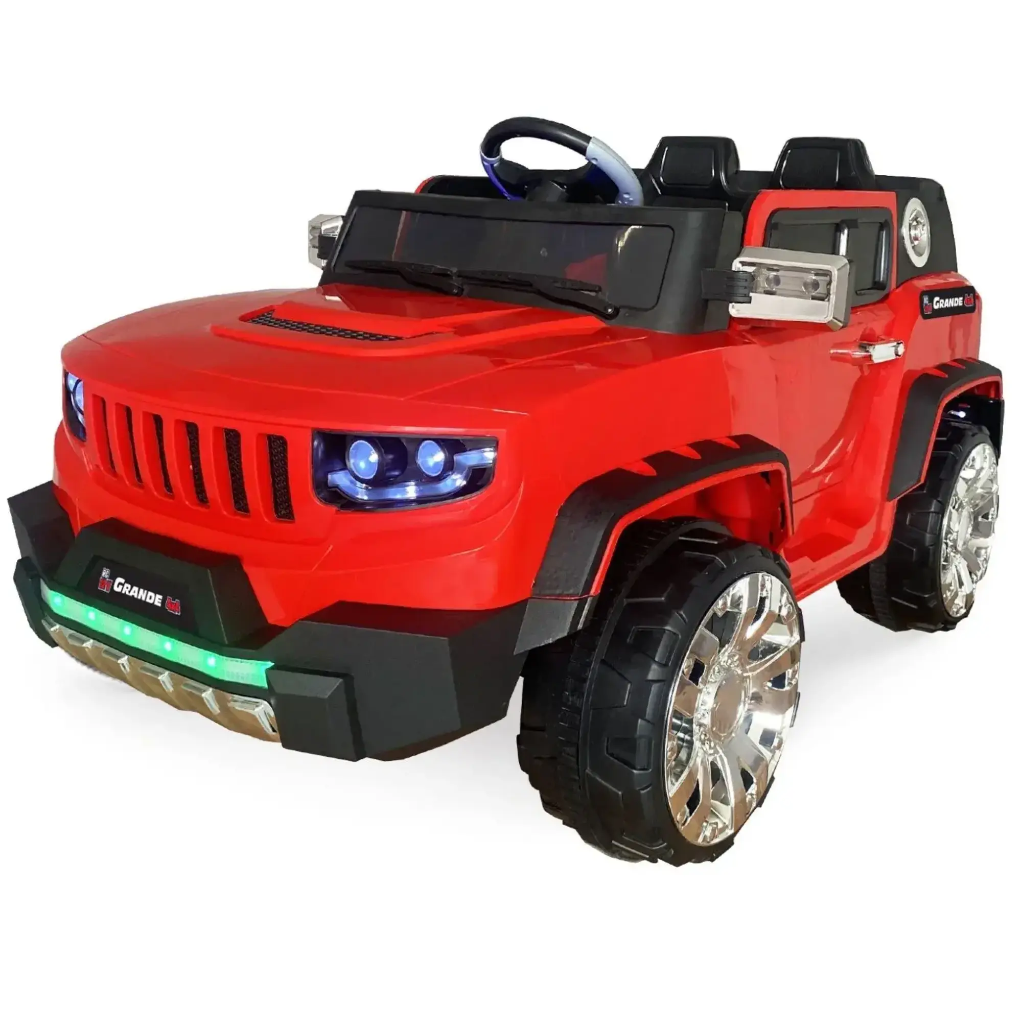 BM Toys Grande Akülü Araba Kumandalı 4*4 12 Volt Kırmızı